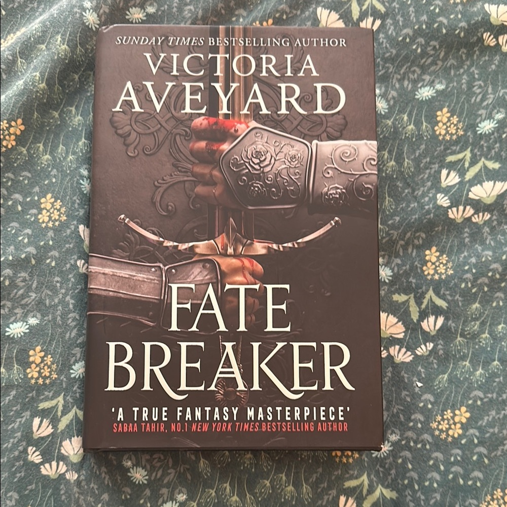 Fairyloot Victoria Aveyard 'Fate Breaker' Hardcover Book